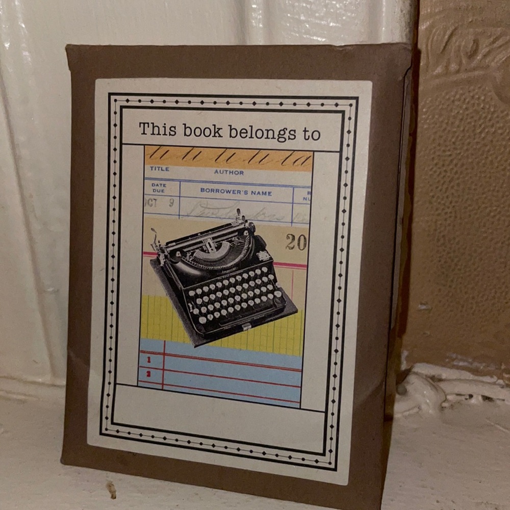 Book plates to personalize your favorite books.